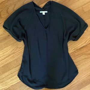 Francesca’s Miami Loose Black Top